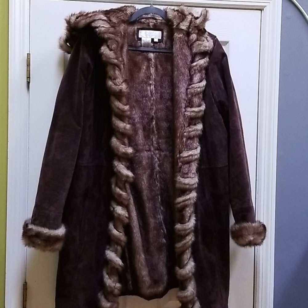 Suede Coat